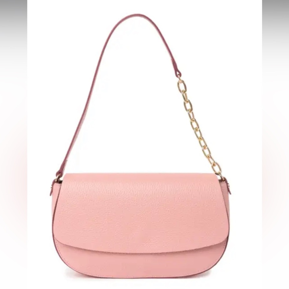 NWT 4TH AND UNION BORSA leather baguette shoulder bag Nordstrom